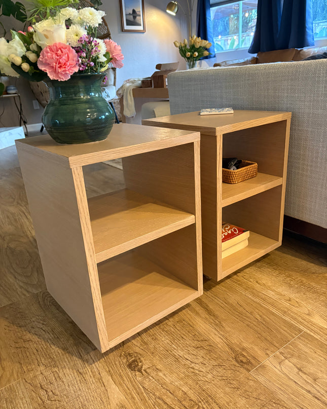 White Oak End Tables