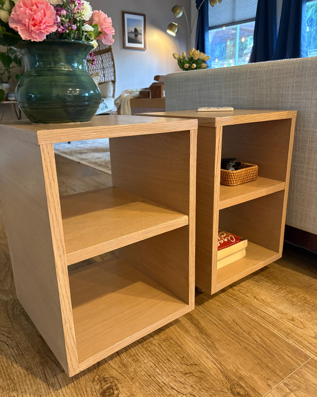 White Oak End Tables