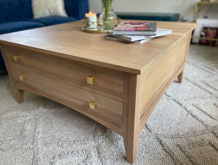 <h2>Custom Refinished Coffee Table</h2>