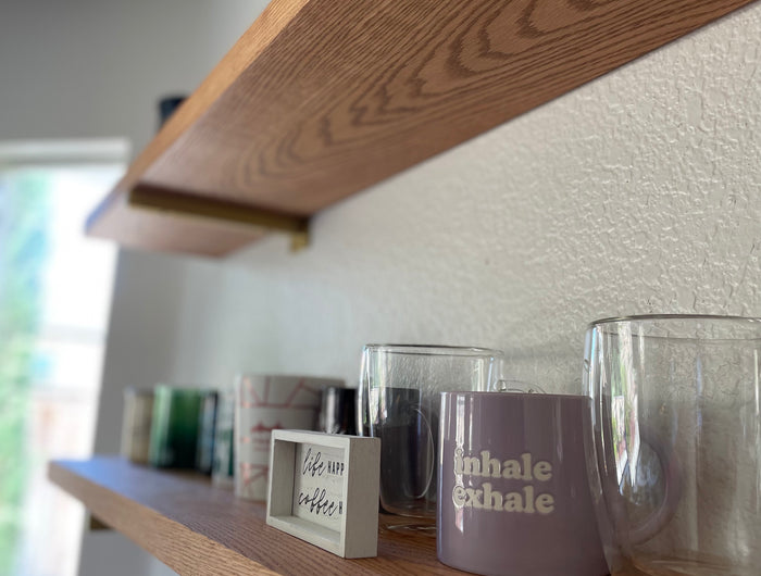 <h2>Custom shelving set</h2>